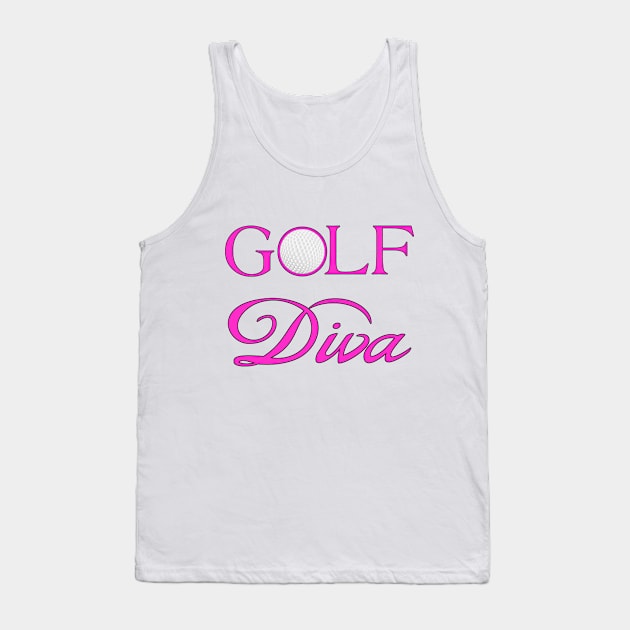 Golf Diva Tank Top by Naves